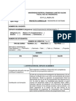 SYLLABUS Investigacion de Operaciones 1