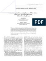 Conducting and Interpreting Canonical Correlation Analysis in Personality Research