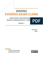 Evidence Based Claims