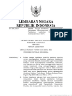 Uu No 36 THN 2014 TTG Tenagakesehatan PDF