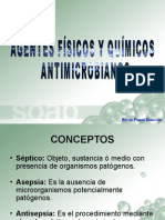 Agentes Físicos y Químicos Antimicrobianos