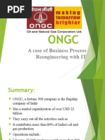 Business Process Re-Engineering at ONGC