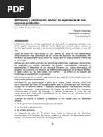 Motivacion y Satisfaccion Laboral PDF