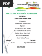 Unidad 3 Practica de Auditoría Financiera