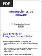 Interrupciones de Software (BIOS y DOS)