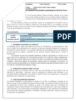 Informe de Practicas Formacion Civica y Etica