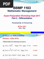 Part2 Differentiation