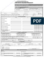 SSS Employer Data Change Request Form R-8