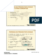 Perdidas de Presión Por Choque y Otros Conceptos