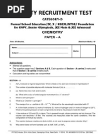 Cat-D Chemistry Paper A