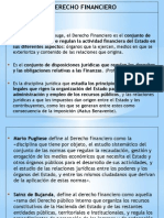 3, 4 Derecho Financiero. - Concepto