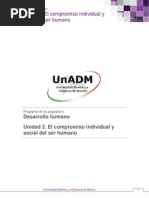 01 - Unidad 2. El Compromiso Individual y Social Del Ser Humano