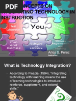 Basic Concepts On Integrating Technology in Instruction