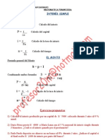 Matematica Financiera Interes Simple