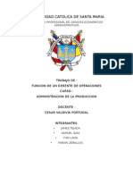 Administrador de Operaciones de FABRITEC