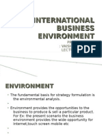 International Business Environment