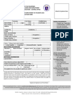 SPES 2015 Application Form