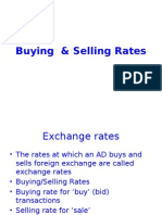 Buying & Selling Rates