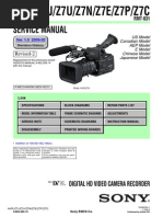 SONY HVR Z7 Camera Ver 1.5 Rev-2