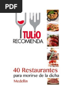 40 Restaurantes Por TULIO Recomienda 226