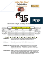 SHS Daily Bulletin 6-11-15