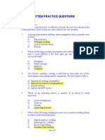 CSWIP Practice Multi Chopice Notes