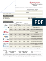 Cotizacion Autocompara Santander