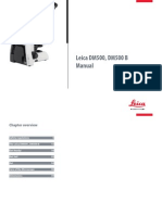 Leica DM-500 Microscope - User Manual