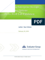 Brocade Evaluator Group FC Vs Fcoe RT