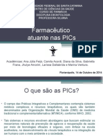 Práticas Integrativas e Complementares - PICs