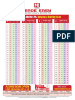 Answer Key Gat Ies 2015