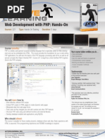 Web Development With PHP: Hands-On: Course: Type: Duration