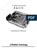 CT V 900 A Manual Instalare Centrala Control Acces 2 Usi Paradox Centaur Position Technology Cdvi