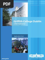 Griffith College Application Form