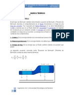 Marco Teórico - Teorema de Bernoulli