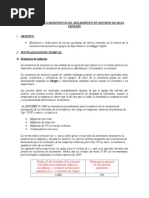 Medición de La Resistencia de Aislamiento en Equipos de Baja Tensión