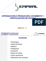 Módulo 5 - Cocimiento, Cristalización