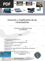 Evolucion y Clasificacion de Las Computadoras