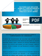 FACTORES QUE INFLUYEN POSITIVAMENTE SOBRE EL COMPORTAMIENTO DEL CONSUMIDOR. Caso Grupo Bimbo PDF