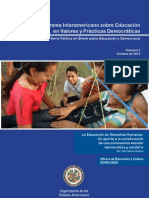 Educación en Derechos Humanos, para Las Buenas Prácticas Democráticas