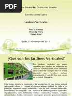 Jardines Verticales Presentacion Acosta, Miranda, Rosas