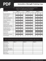 Final Workout Log