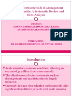 Intranasal Corticosteroids in Management