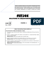 JEE (ADV) 2015 SOLUTION Paper 1 PDF