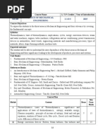 KTU BASICS OF MECHANICAL ENGINEERING Syllabus