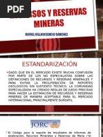 Recursos y Reservas Mineras