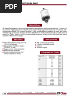 High-Energy Triggered Spark Gaps Triggergaps: Description Description
