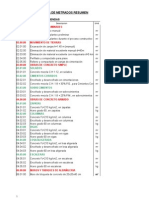 Metrado Muros de Contención