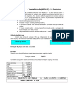 Formação de Preços - Mark-Up - Exercícios Resolvidos