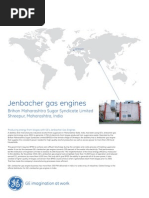 Jenbacher Gas Engine Spesification